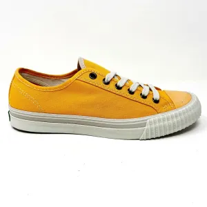 PF Flyers Center Lo Riess Orange White Womens Retro Sneakers PM11CL2D