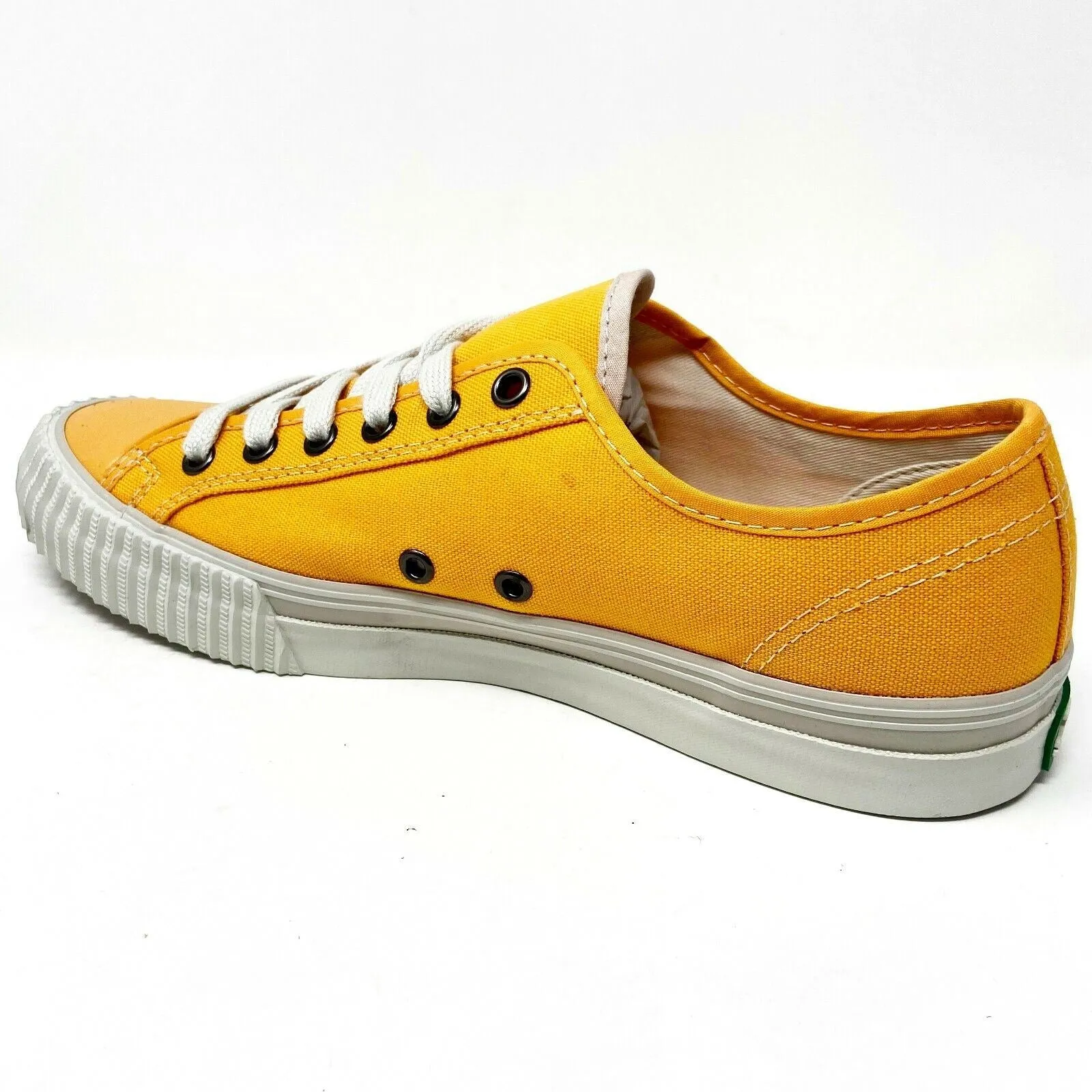 PF Flyers Center Lo Riess Orange White Womens Retro Sneakers PM11CL2D