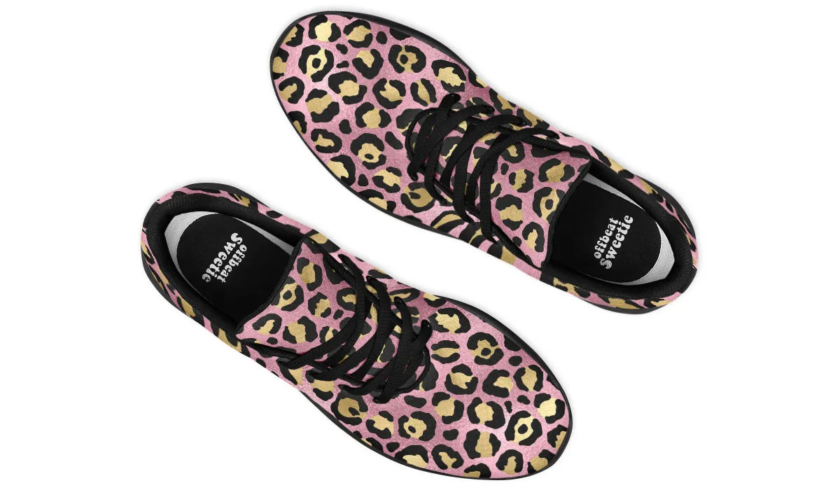 Pink Leopard Sneakers