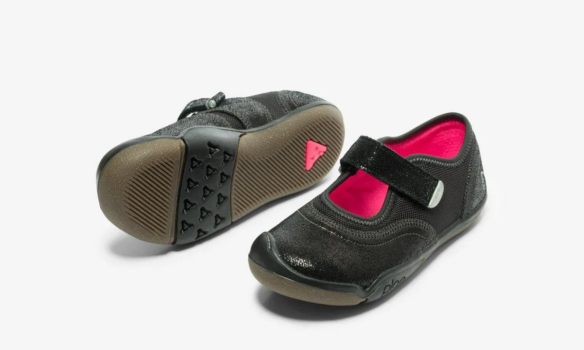 Plae Shoes Emme Velcro Mary Jane Black
