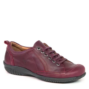 Portofino Women's Walking Shoes ND-12367X - Burgundy