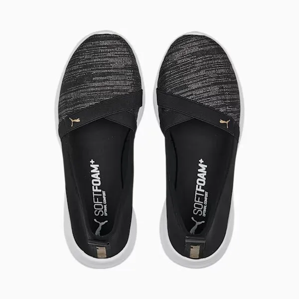 Puma Women Adelina Space Metallics Slip-on Casual Shoes