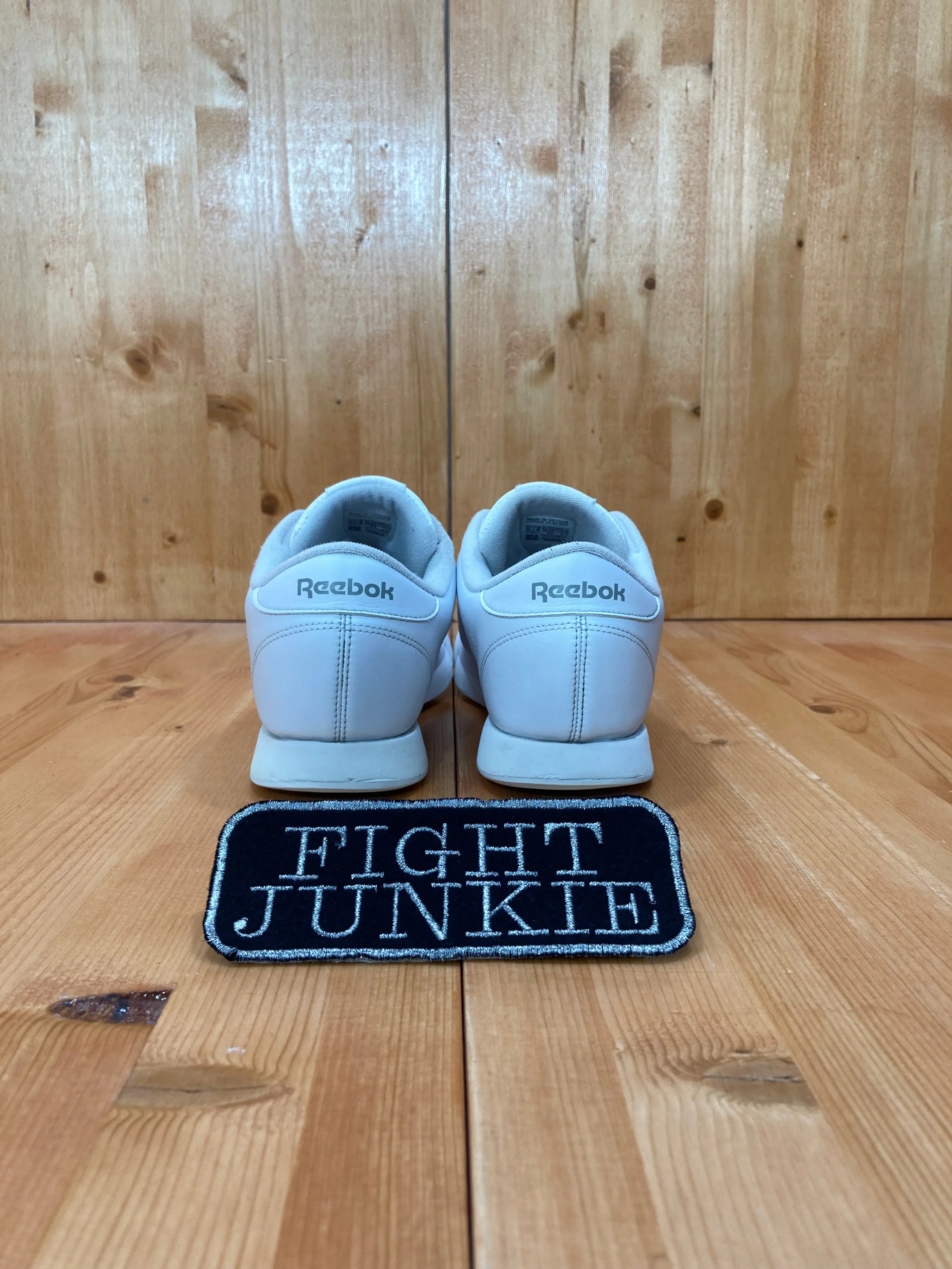 REEBOK CLASSIC LEATHER Women Size 10.5 Shoes Sneakers Triple White 1Y3001