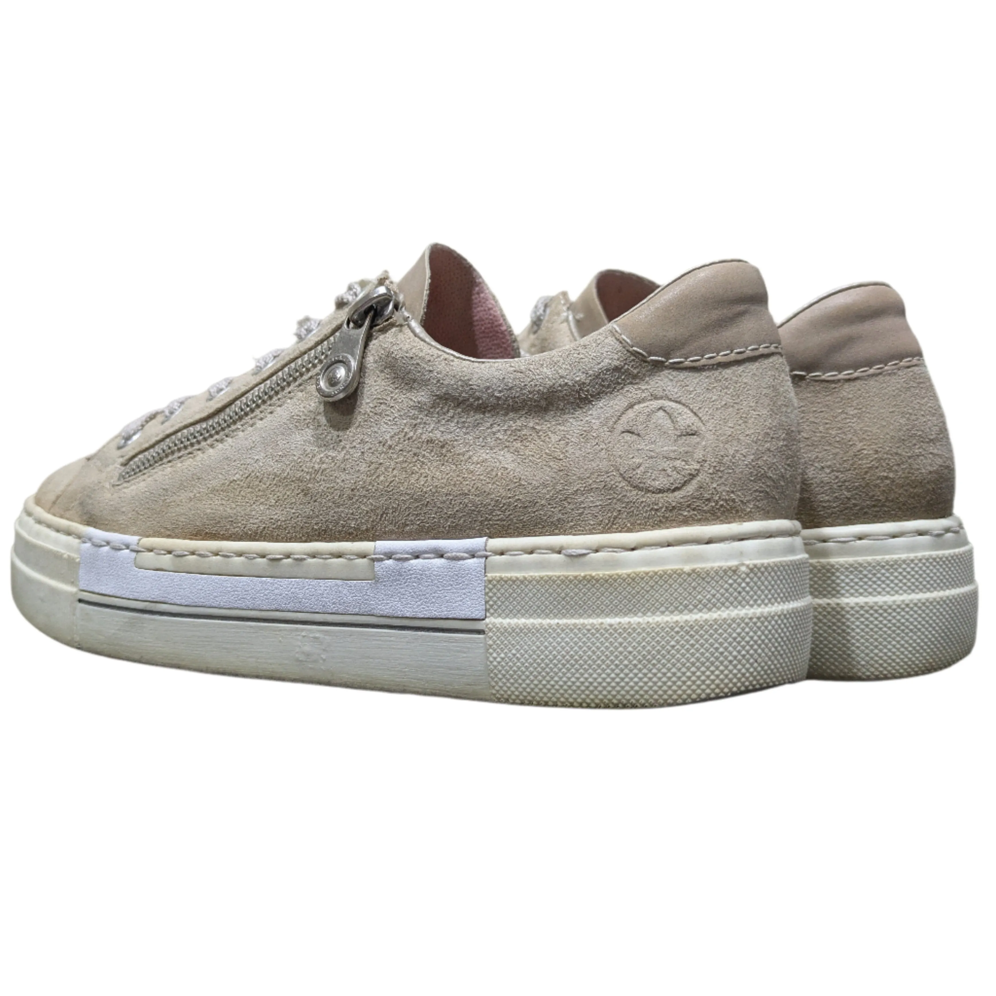 Rieker Women's Zip Lace Trainers – UK 6, EU 39, US 8