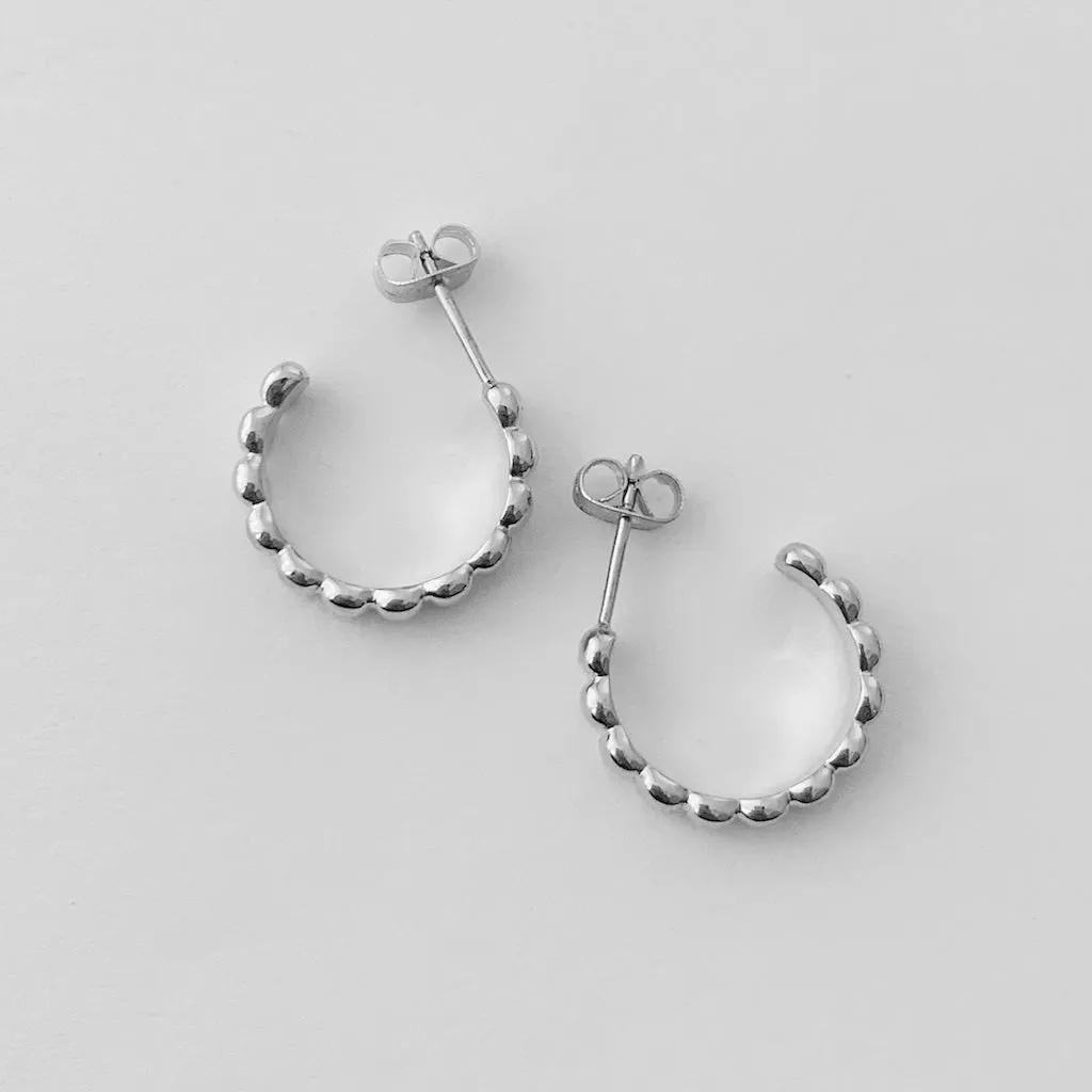 Rosa Ribbed Hoops
