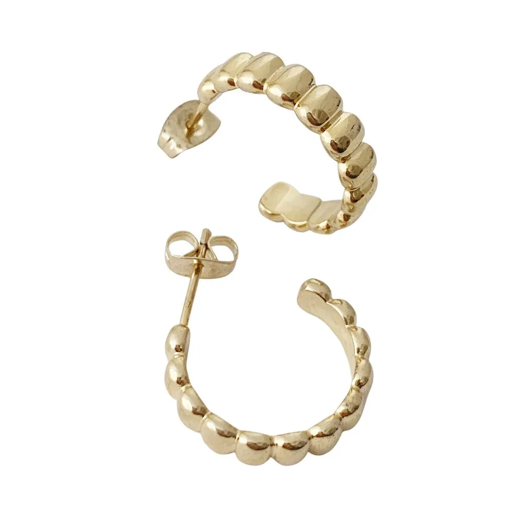 Rosa Ribbed Hoops