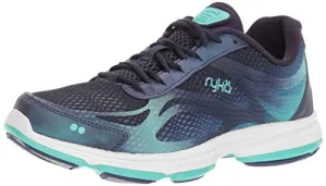 Ryka Women's Devotion Plus 2 Walking Shoe Navy/Teal