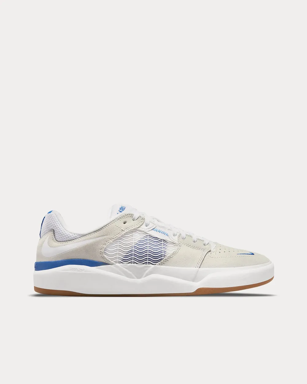SB Ishod Wair Summit White / Summit White / Game Royal / White Low Top Sneakers