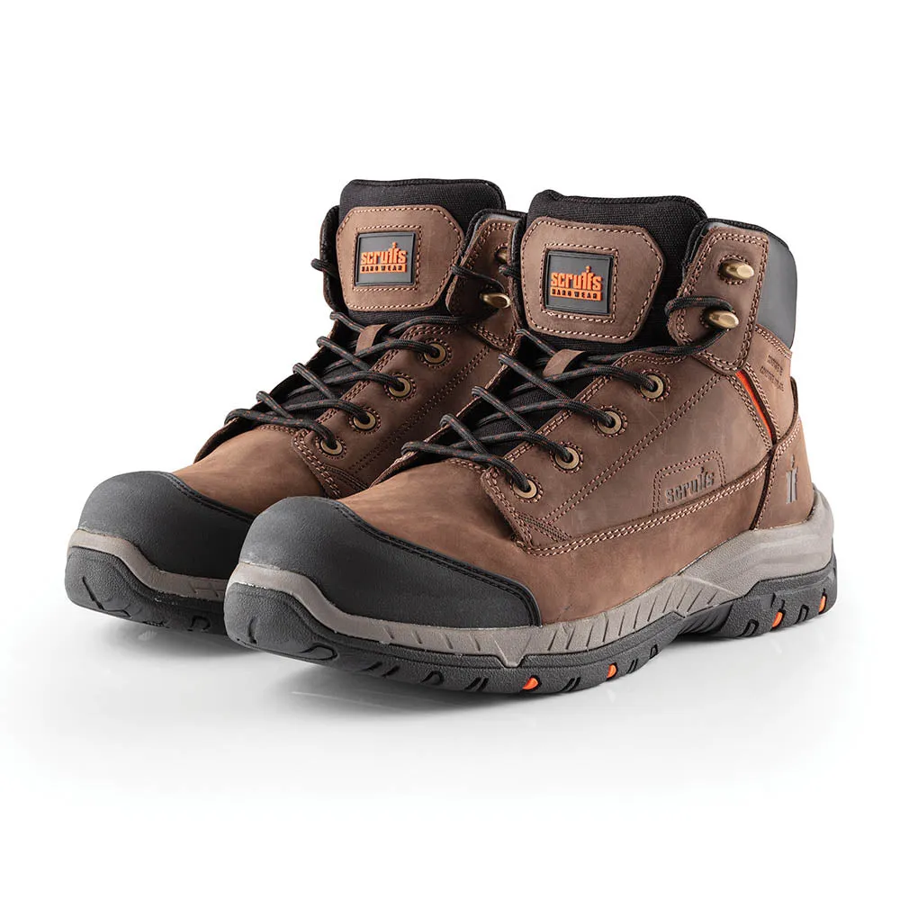 Scruffs Solleret Safety Boots Brown