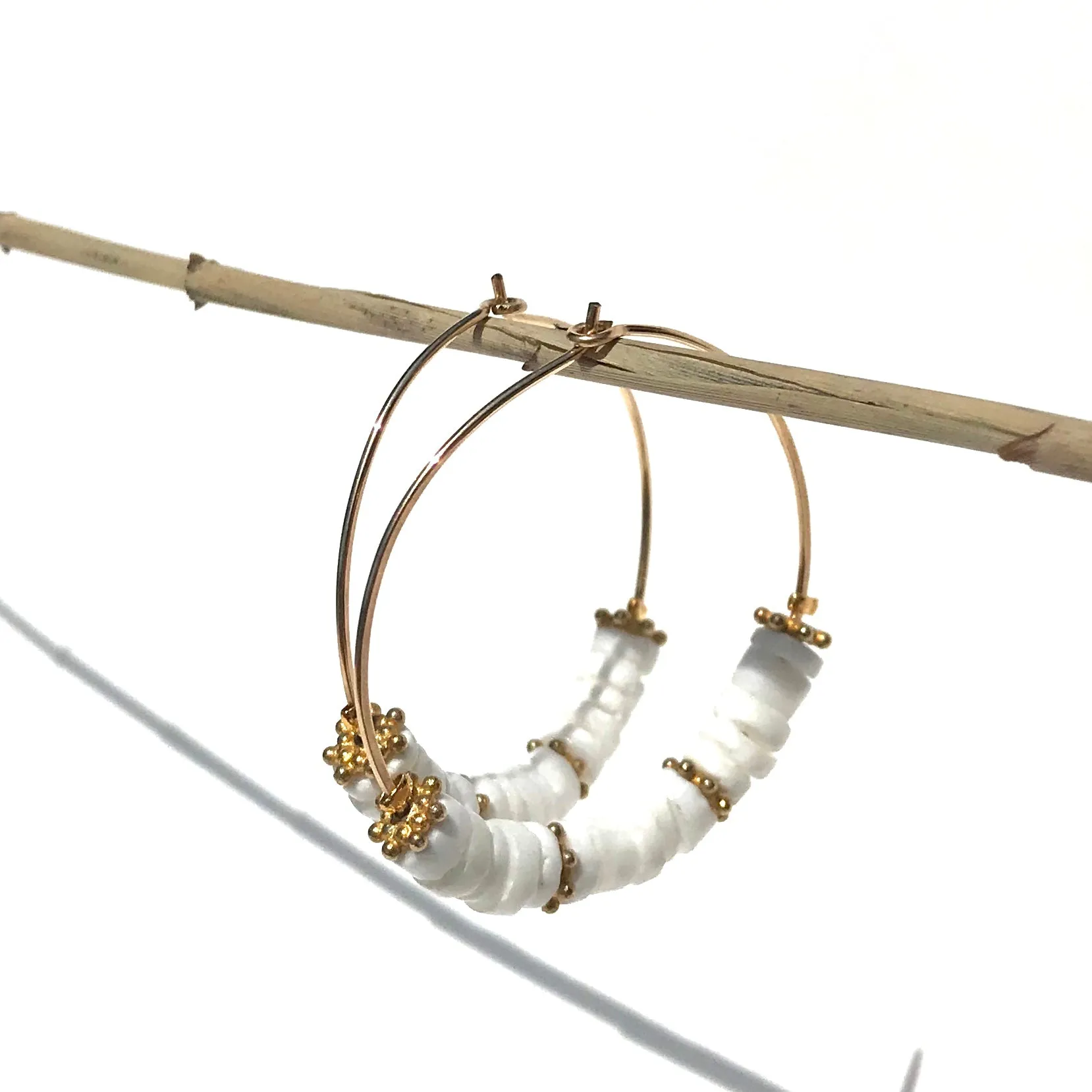 SHELL HEISHI HOOP