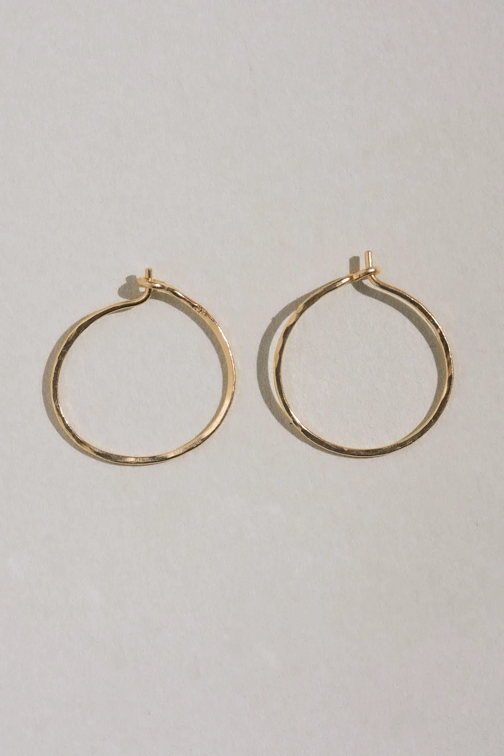 Simple Gold Hoops