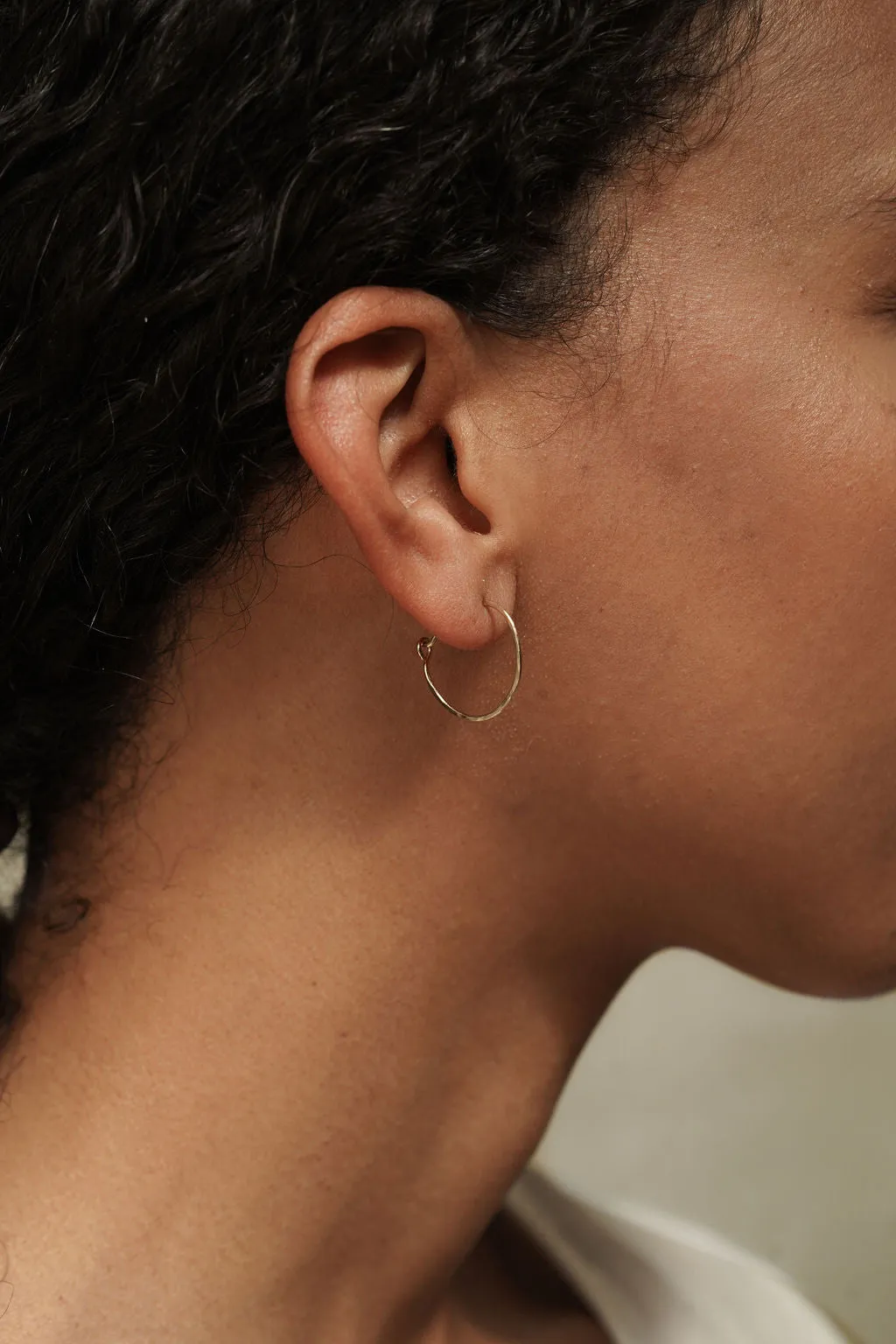 Simple Gold Hoops