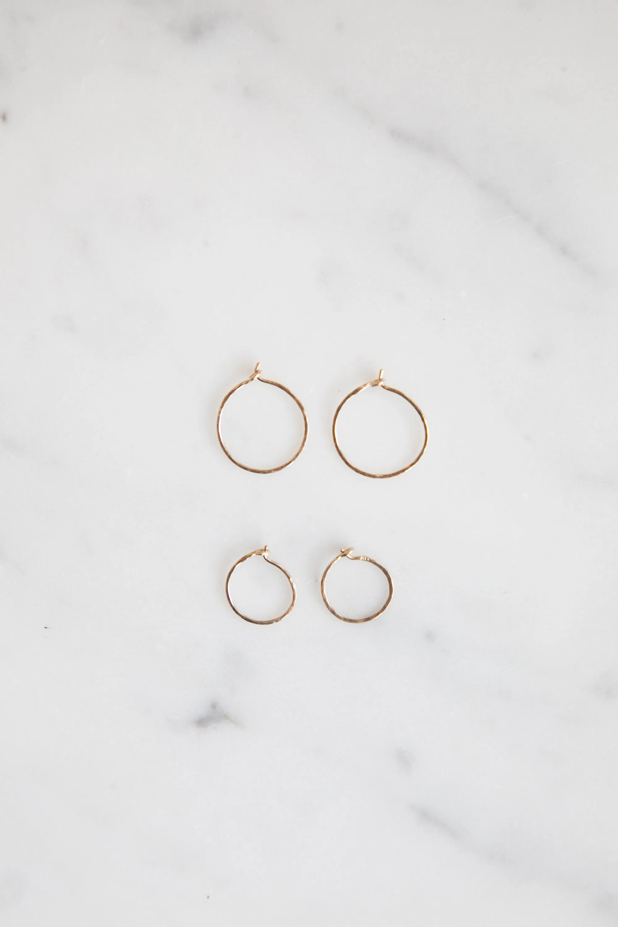 Simple Gold Hoops
