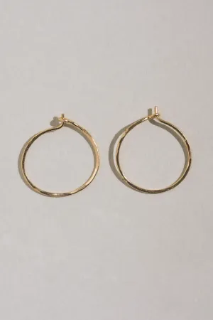 Simple Gold Hoops