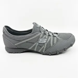 Skechers Bikers Lite Relive Gray Multi Womens  Slip On Sneakers