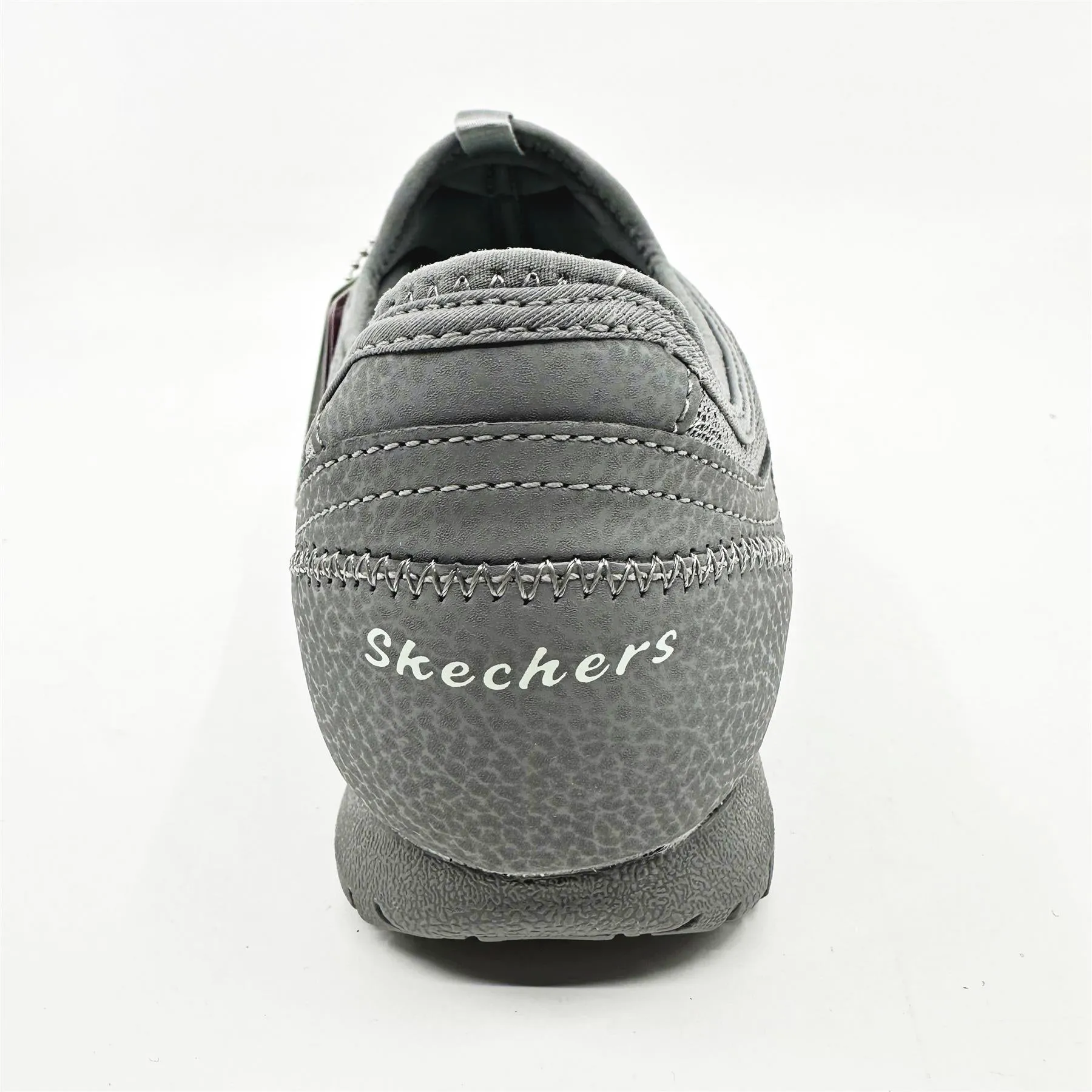 Skechers Bikers Lite Relive Gray Multi Womens  Slip On Sneakers