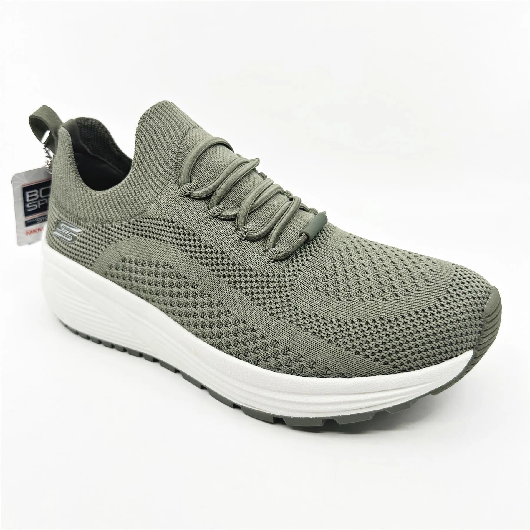 Skechers Bobs Sparrow 2.0 Allegiance Crew Sage Womens Size 8 Slip On Sneakers