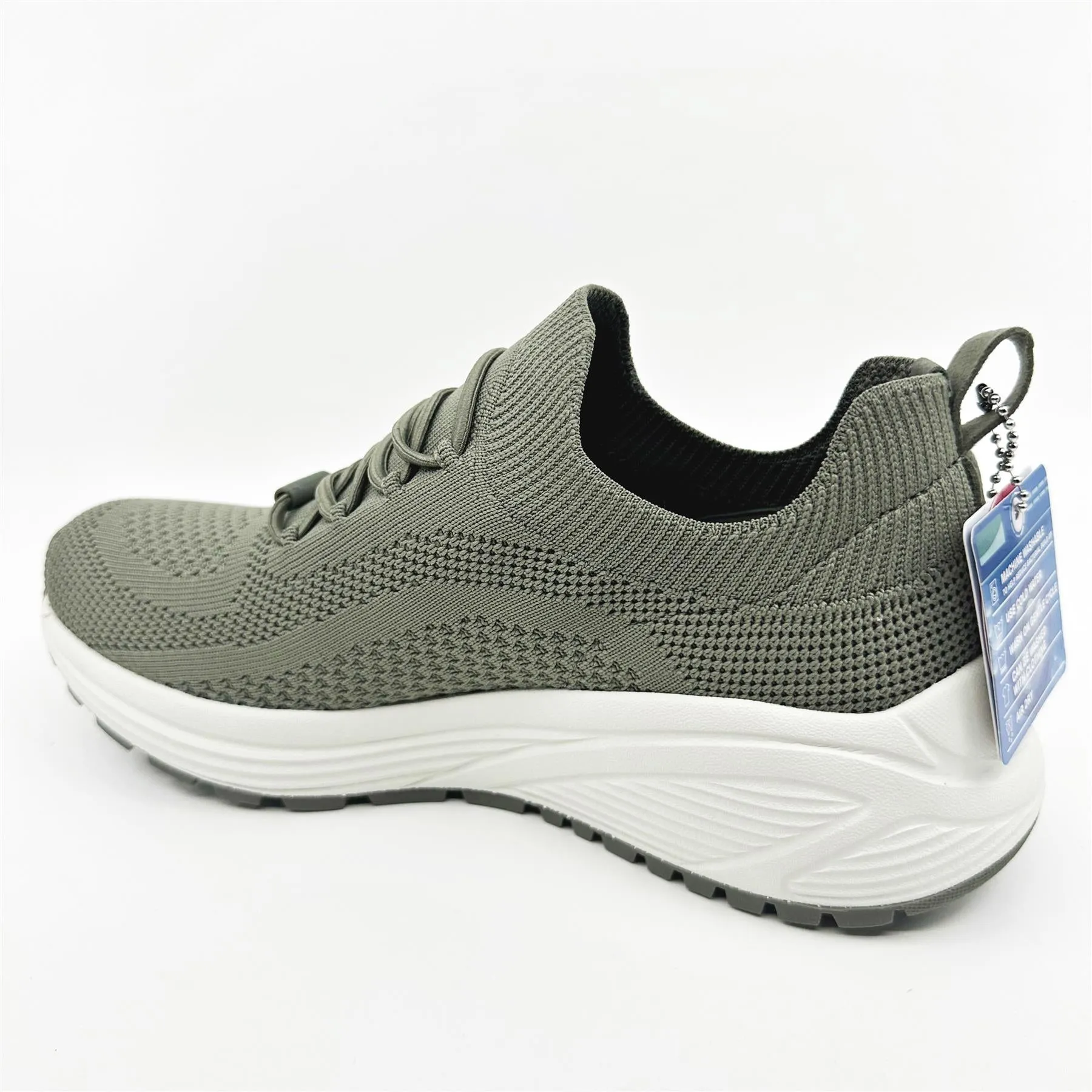 Skechers Bobs Sparrow 2.0 Allegiance Crew Sage Womens Size 8 Slip On Sneakers