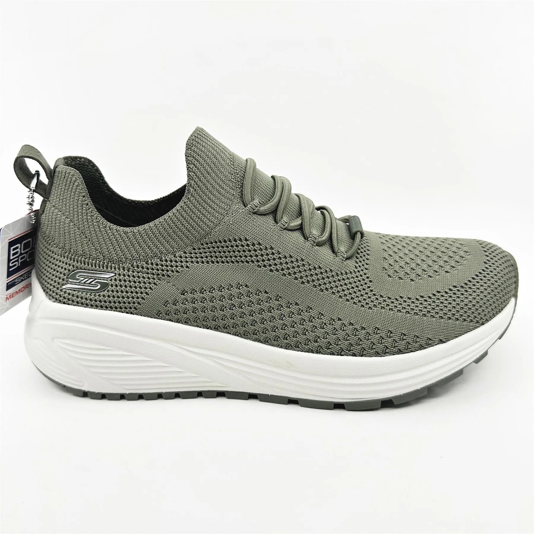 Skechers Bobs Sparrow 2.0 Allegiance Crew Sage Womens Size 8 Slip On Sneakers