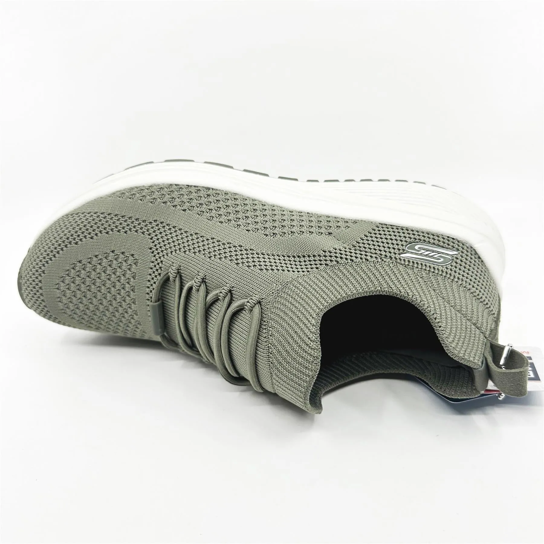 Skechers Bobs Sparrow 2.0 Allegiance Crew Sage Womens Size 8 Slip On Sneakers
