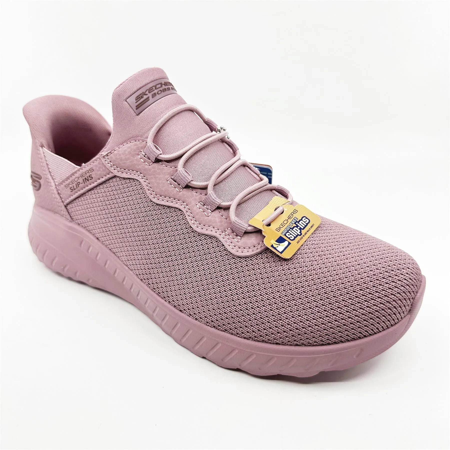 SKECHERS Bobs Squad Chaos Daily Inspiration Rose Womens  Slip On Sneakers