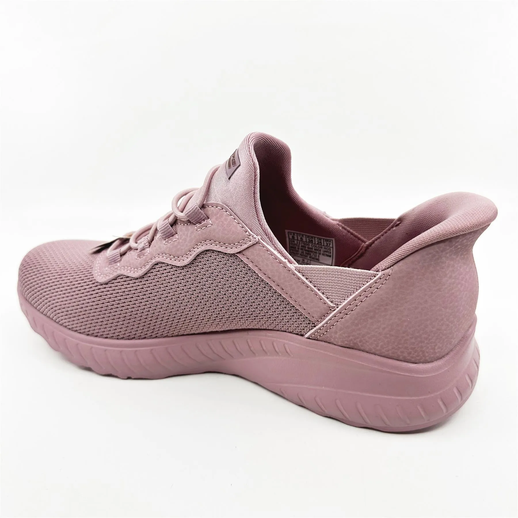 SKECHERS Bobs Squad Chaos Daily Inspiration Rose Womens  Slip On Sneakers
