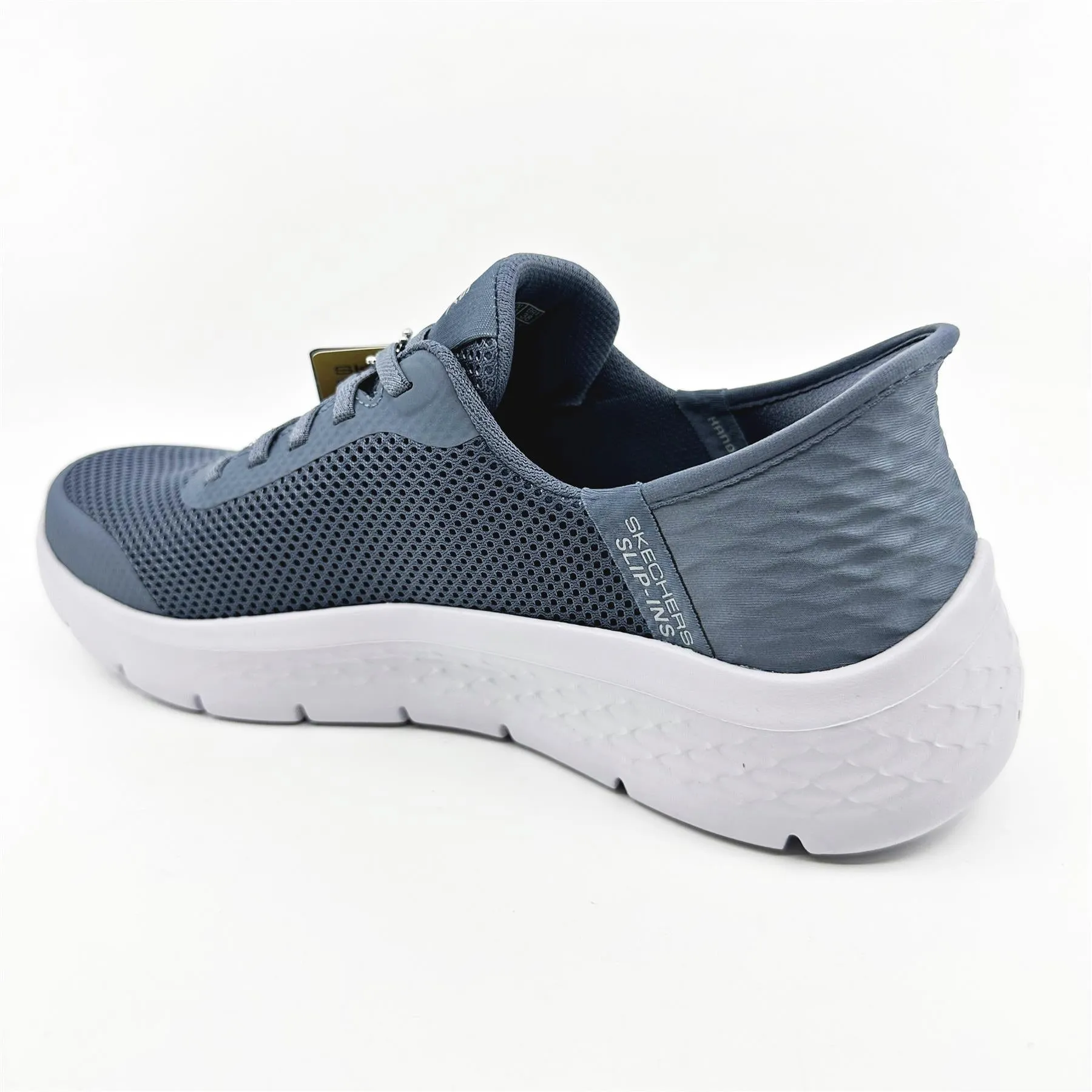 SKECHERS Go Walk Flex Grand Entry Blue Womens  Slip On Sneakers