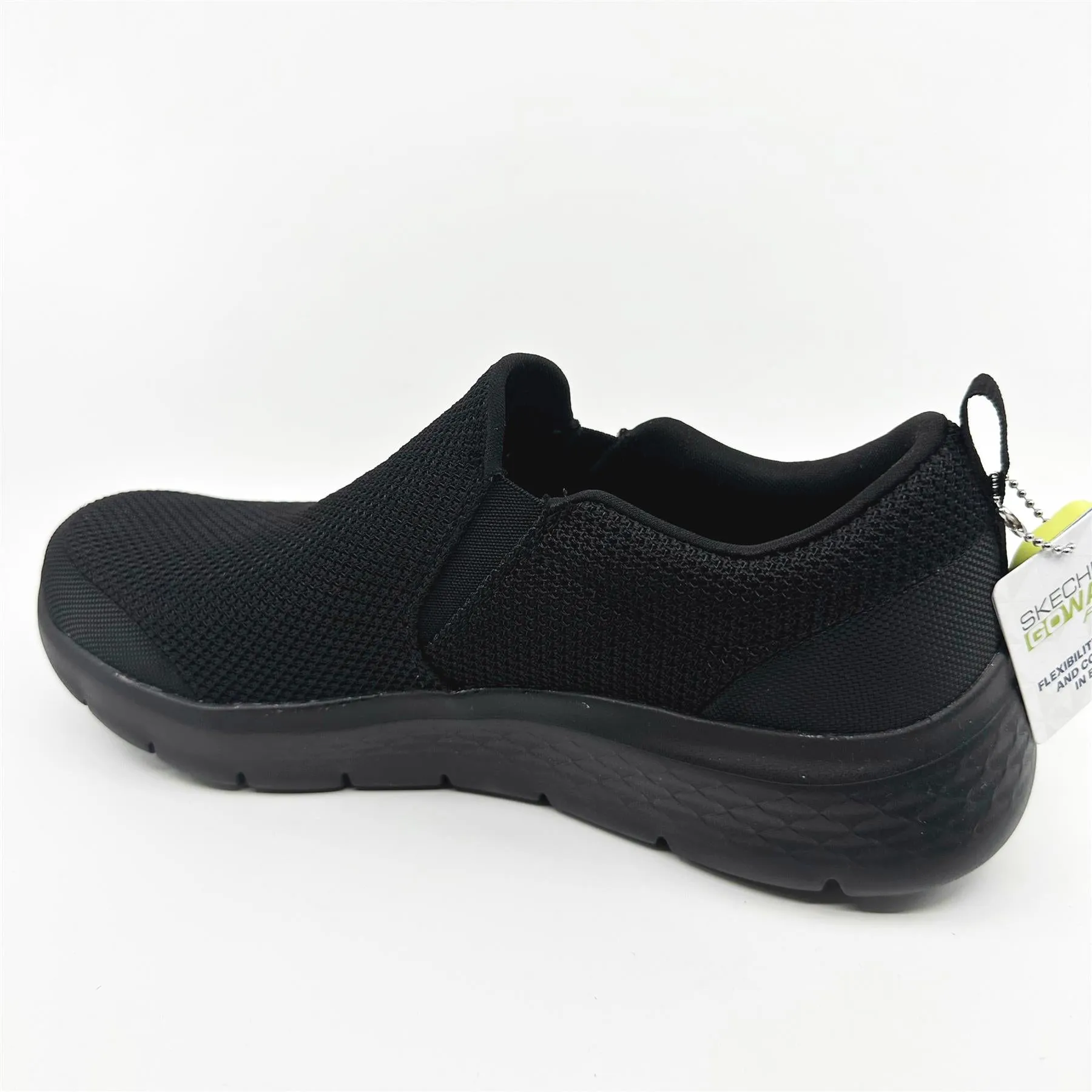 Skechers Go Walk Flex Impeccable II Black Mens Slip On Sneakers