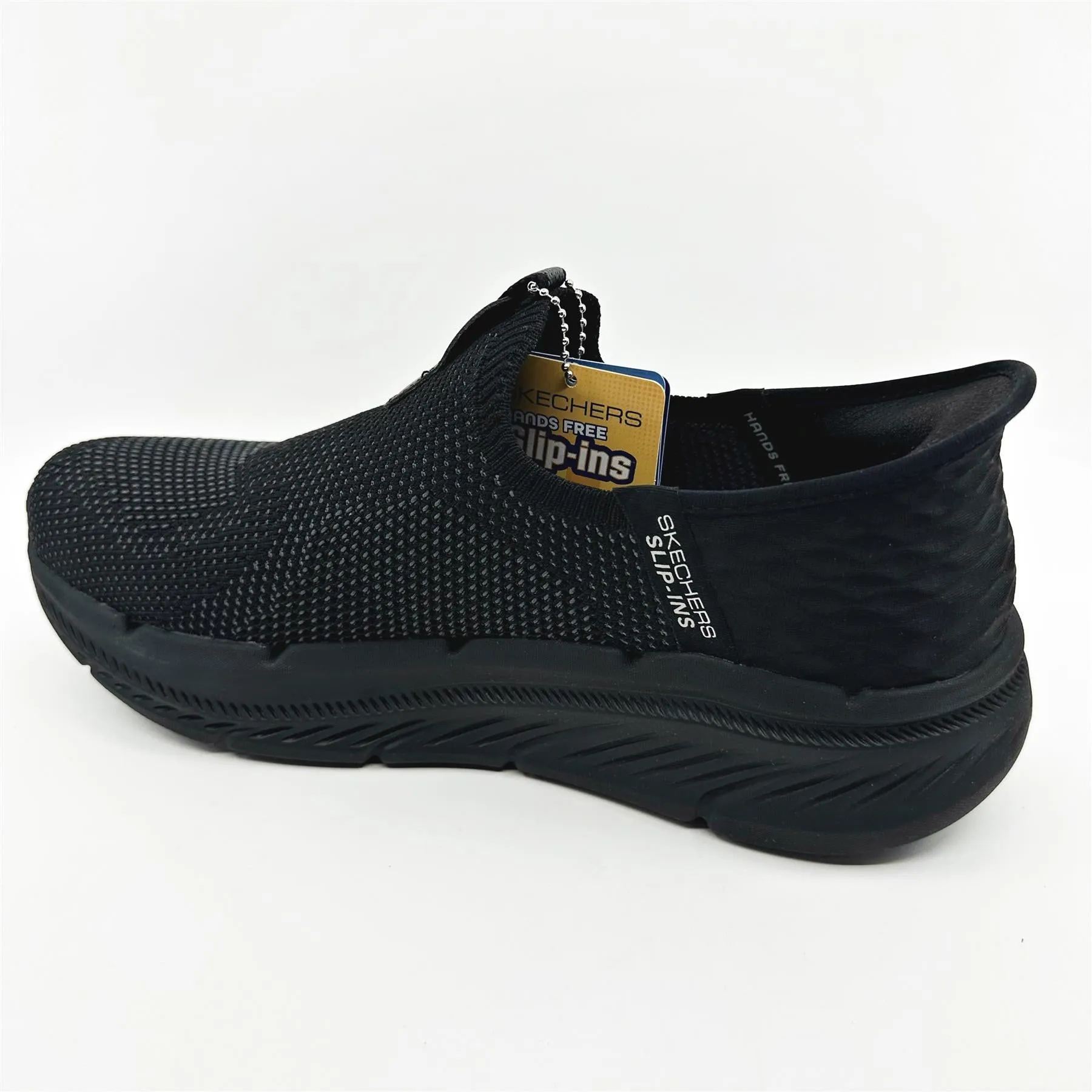 Skechers Max Cushioning Premier 2.0 Black Mens Slip On Sneakers