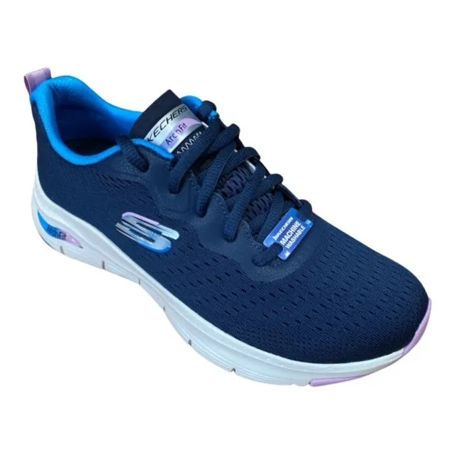 Skechers scarpa sneakers da donna  Arch Fit Infinity Cool 149722/NVMT blu-multi