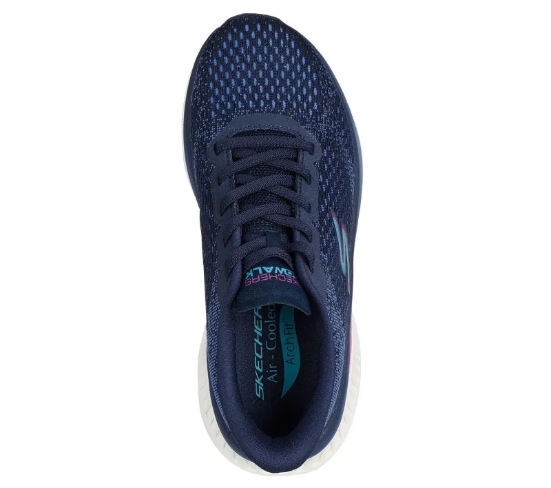 Skechers Women's GO WALK Max Cushioning Arch Fit Roslyn - Navy/Purple