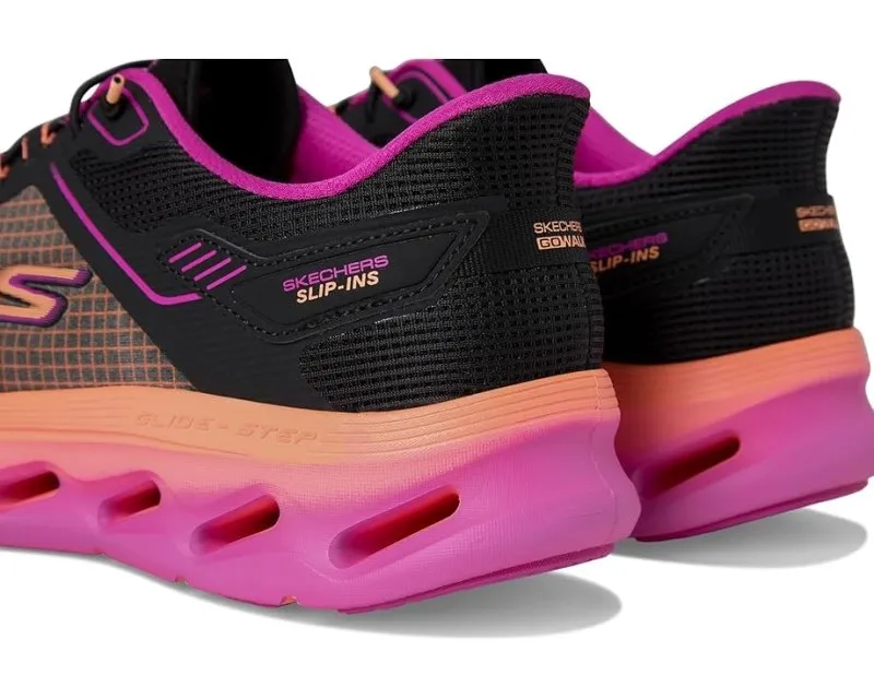 Skechers Women's Slip-Ins GO WALK Glide Step 2.0 Elektra - Black/Multi