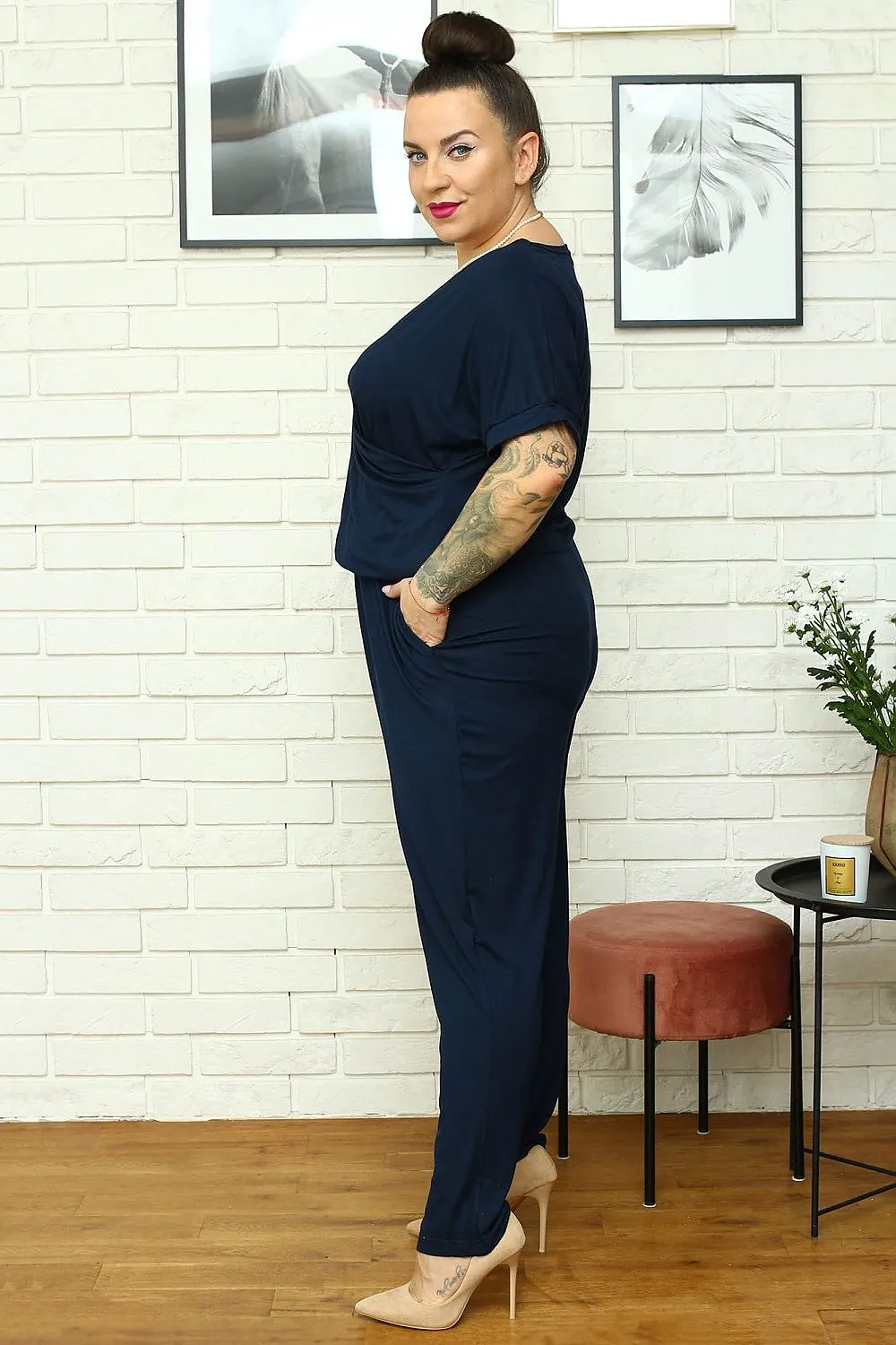 Suit plus size model 169206 Karko