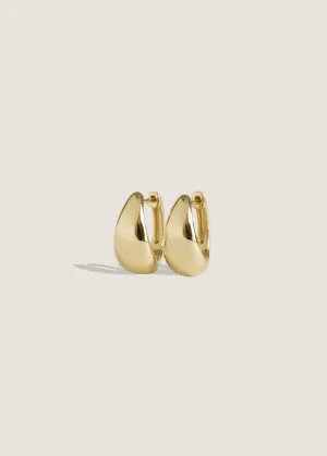 Teardrop Hoop Earrings