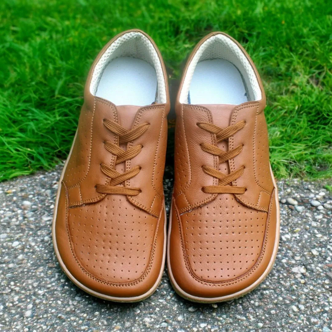 TONGLEPAO Barefoot Genuine leather Zero Drop Sneaker