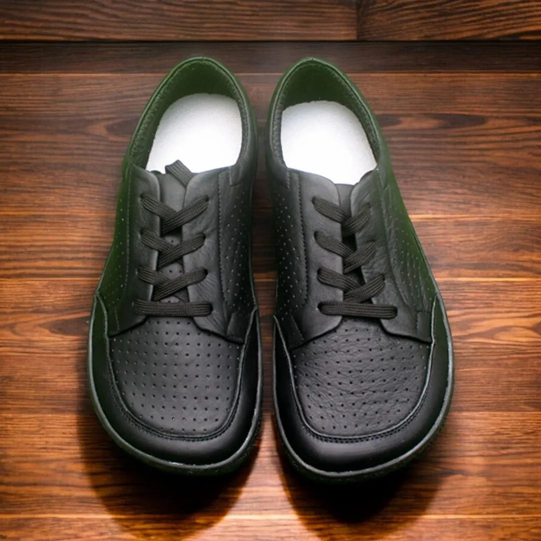 TONGLEPAO Barefoot Genuine leather Zero Drop Sneaker