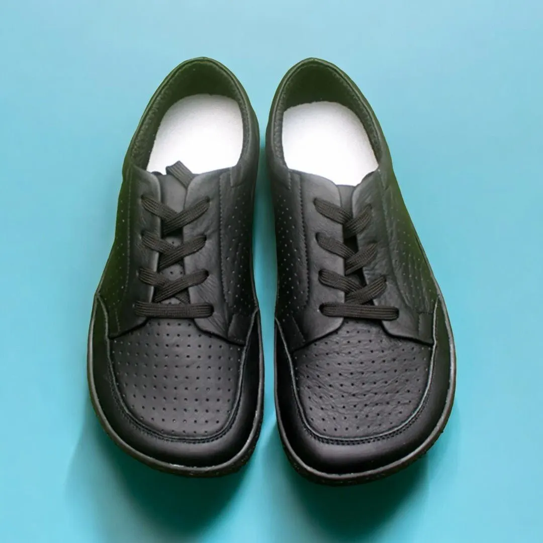 TONGLEPAO Barefoot Genuine leather Zero Drop Sneaker