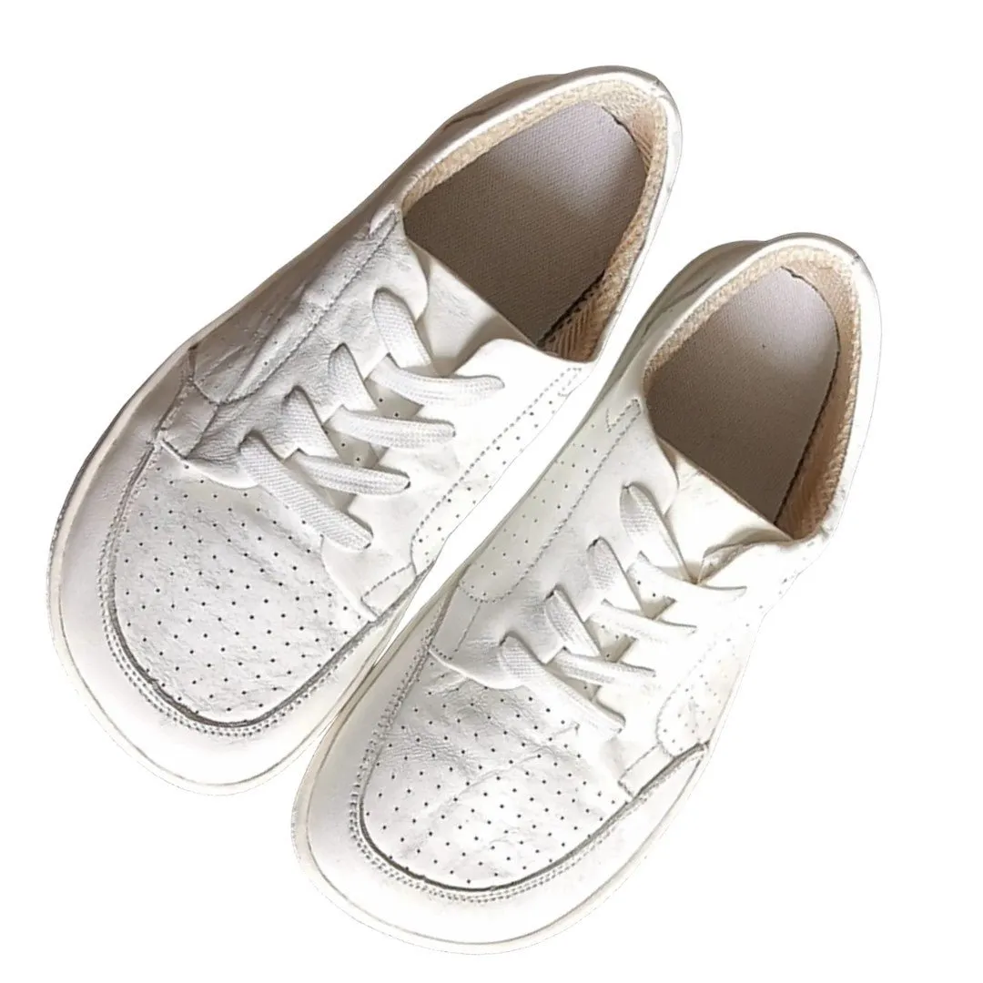 TONGLEPAO Barefoot Genuine leather Zero Drop Sneaker