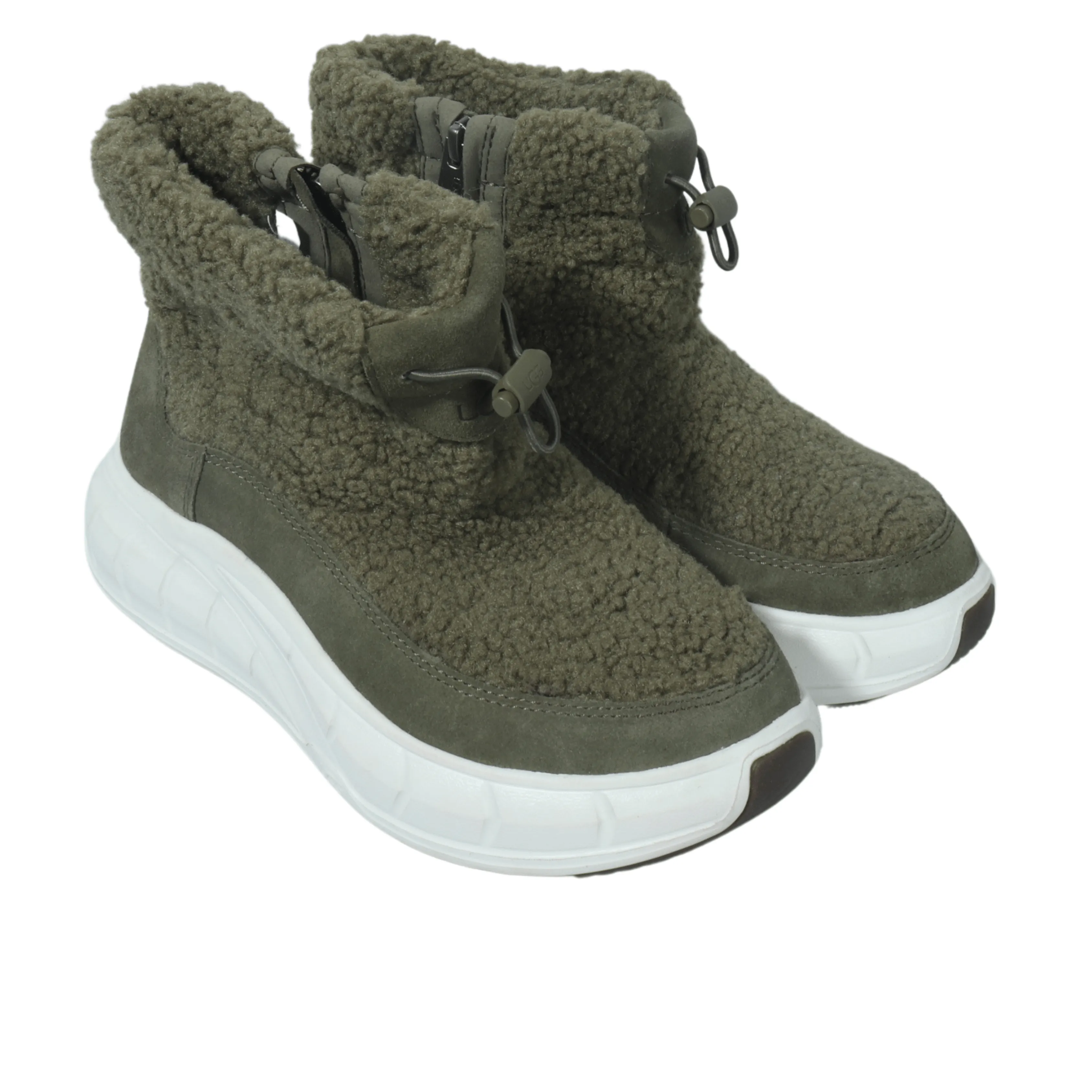 UGG - Curly wool zipper bootie