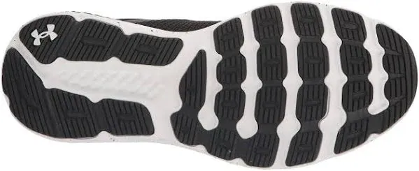 Under Armour Charged Escape Sneakers Black/White Size 9 2E Wide Women's New