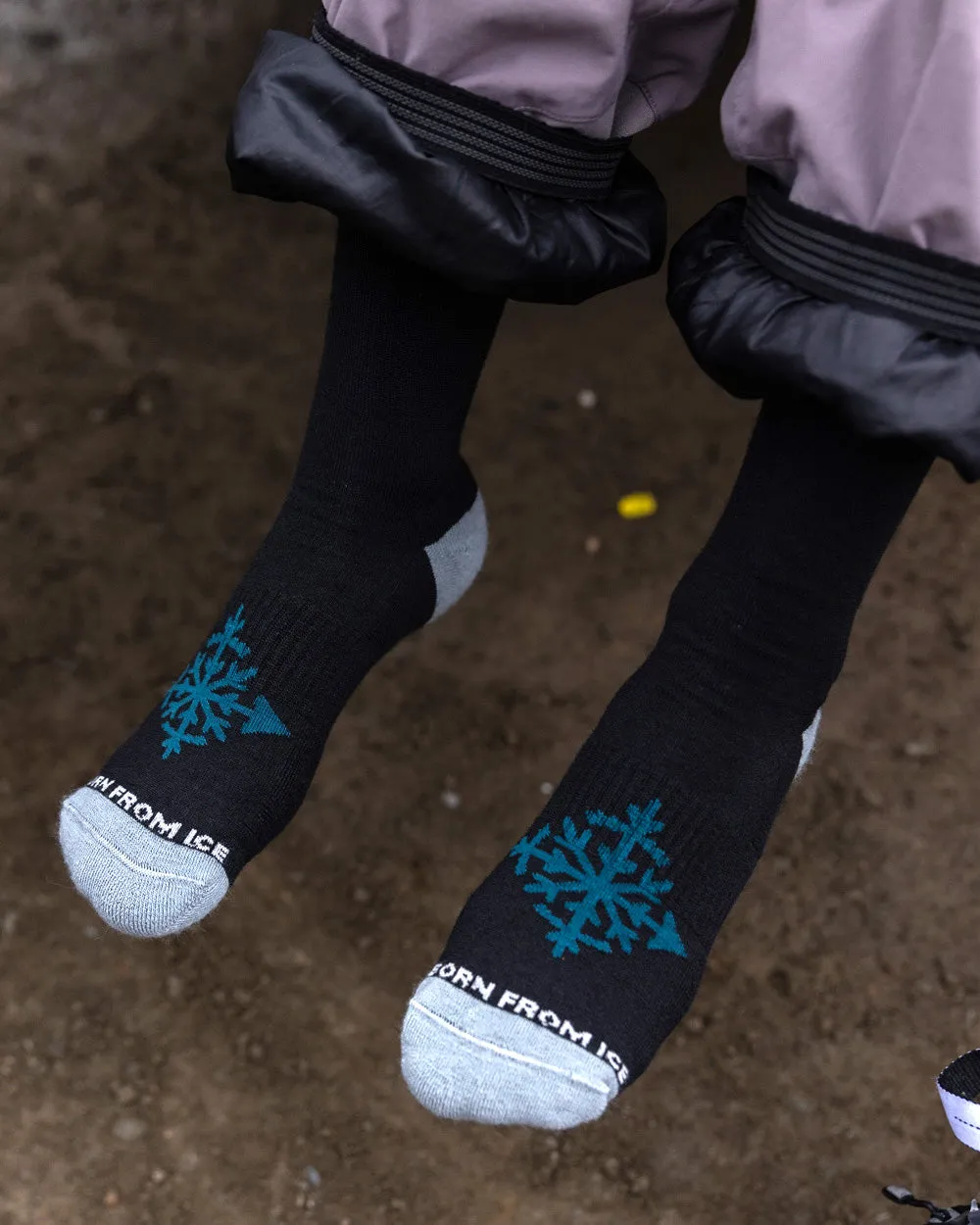 Upslope Lightweight Ski Socks 3 Pack - Dawn Patrol