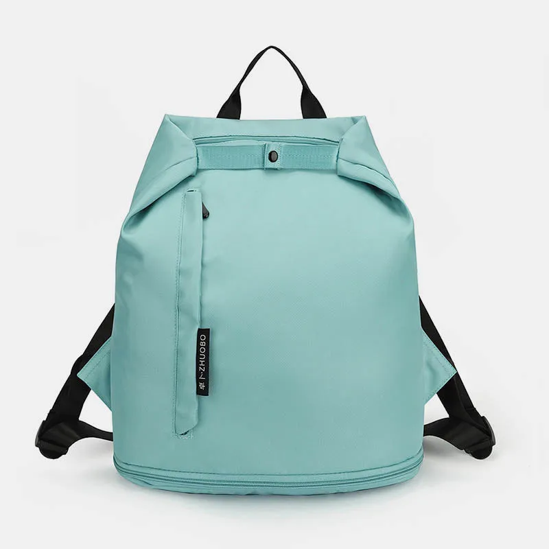 Waterproof Backpack Dry Wet Depart Swimming Yoga Sport Shoulder Training Gymsack