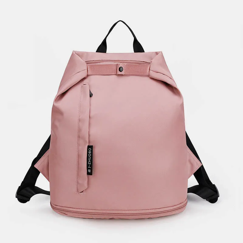 Waterproof Backpack Dry Wet Depart Swimming Yoga Sport Shoulder Training Gymsack