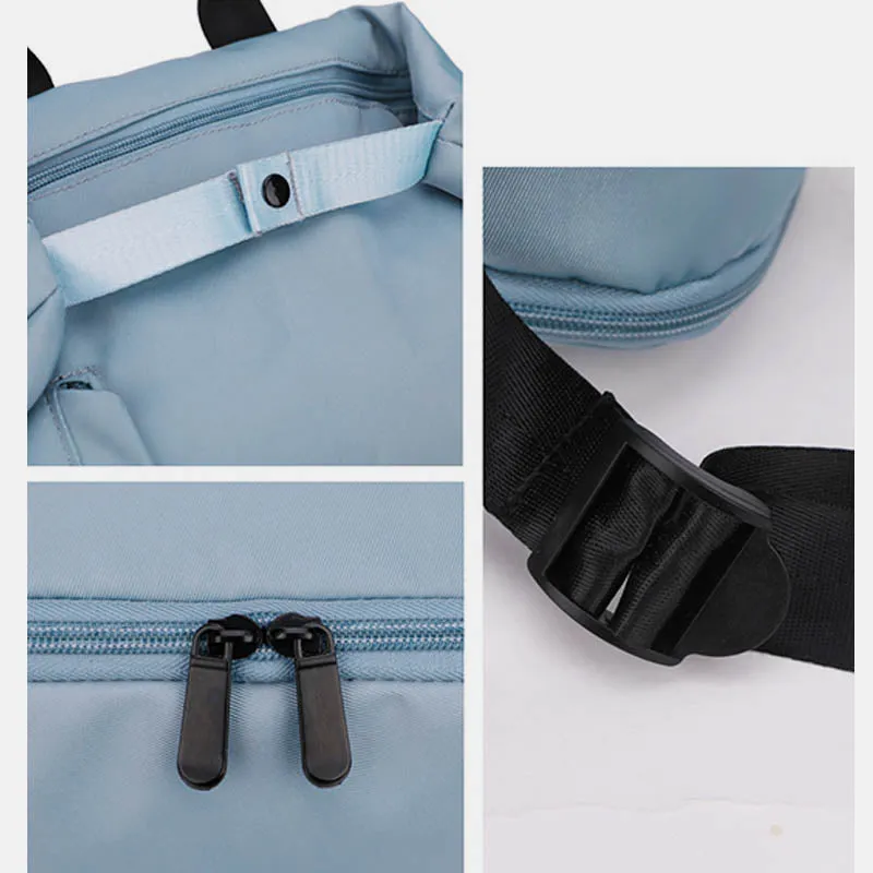 Waterproof Backpack Dry Wet Depart Swimming Yoga Sport Shoulder Training Gymsack