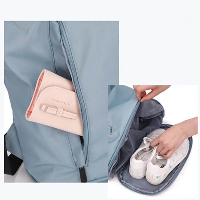 Waterproof Backpack Dry Wet Depart Swimming Yoga Sport Shoulder Training Gymsack