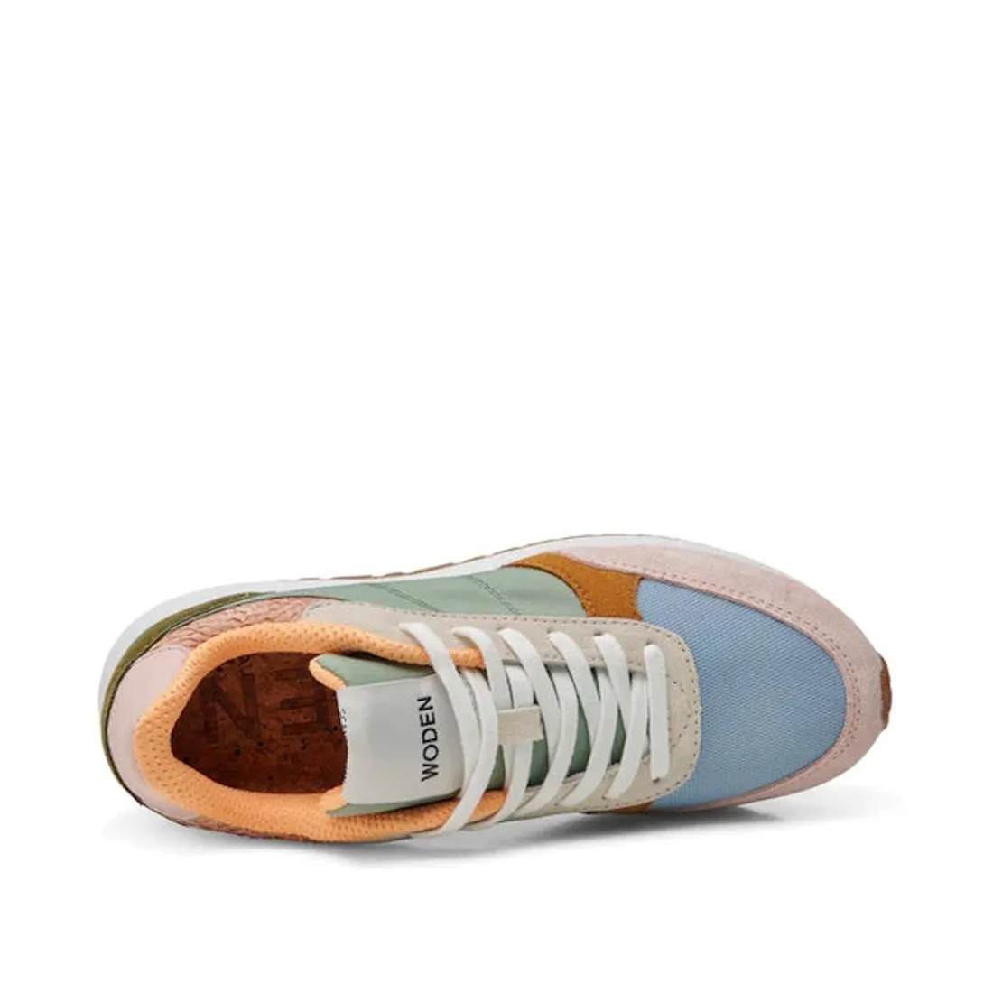 Woden Womens Sneaker Ronja Algae Multi Coloured
