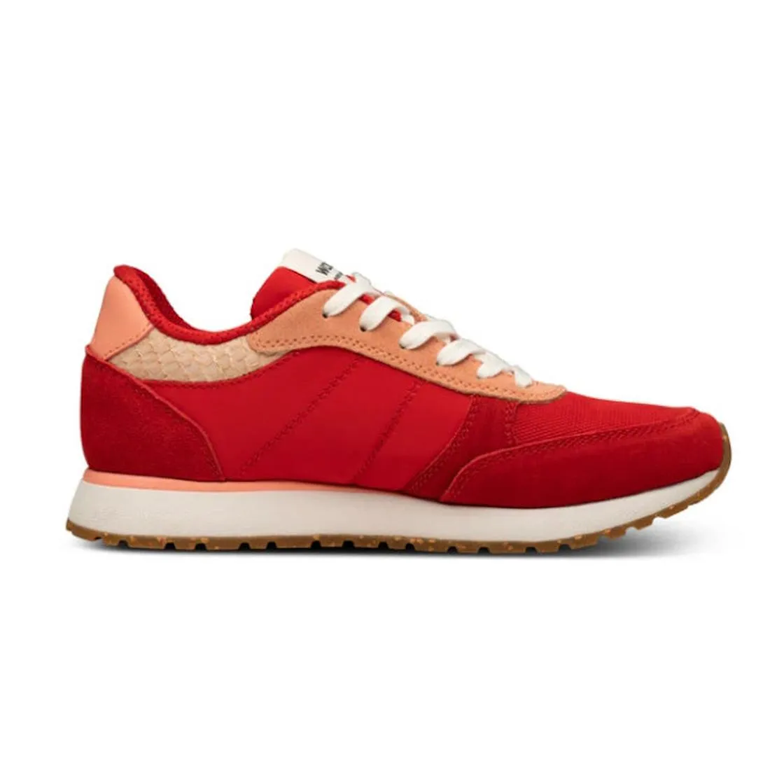 Woden Womens Sneaker Ronja Fire Red