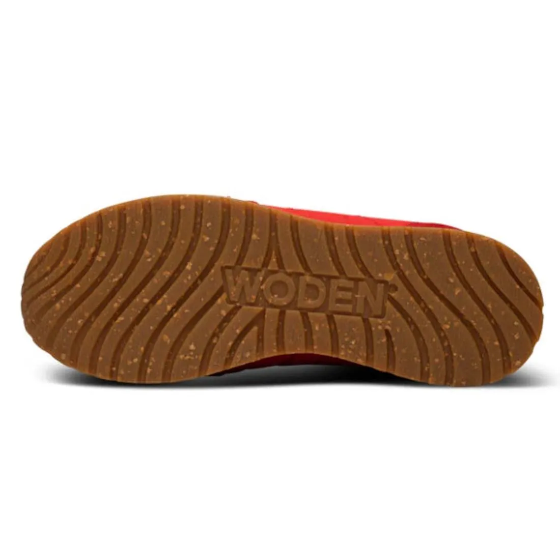 Woden Womens Sneaker Ronja Fire Red
