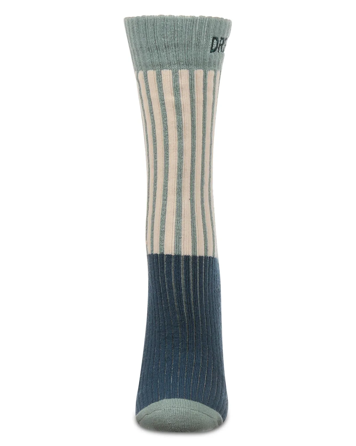 Women's Inspirations Embroidered Cuff Crew Socks
