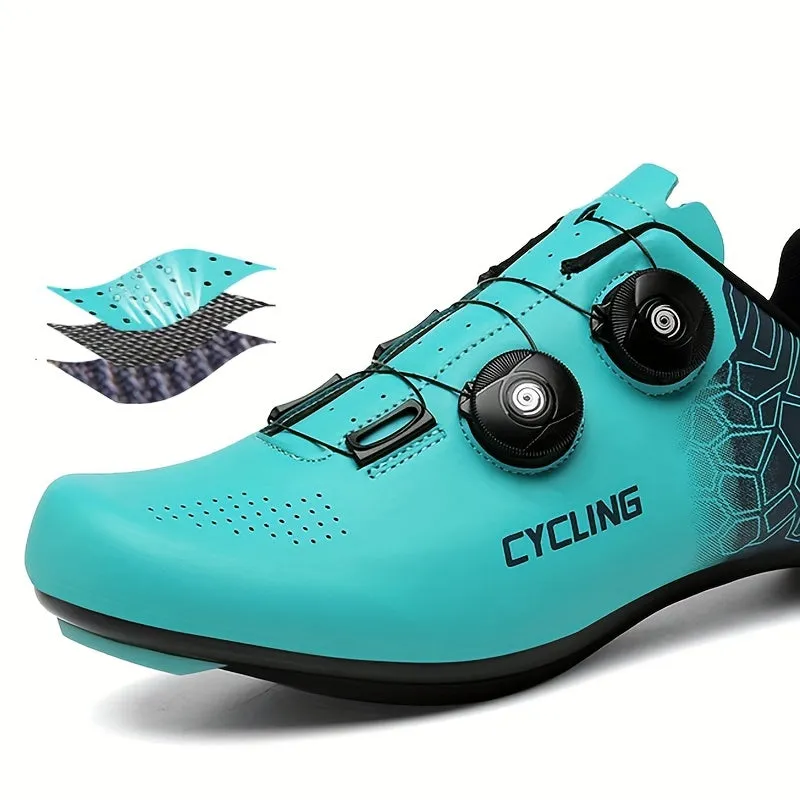 Women's Stylish Lightweight Non-slip Casual Cycling Sport Shoes, Breathable Wear Resistant Training Shoes